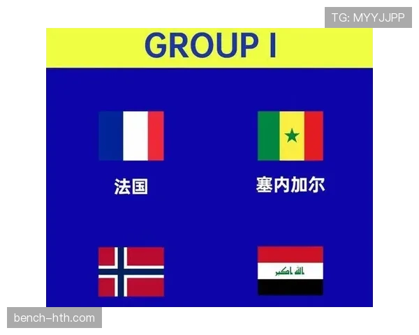 2026世界杯I组净胜球排行：法国末轮扩大优势